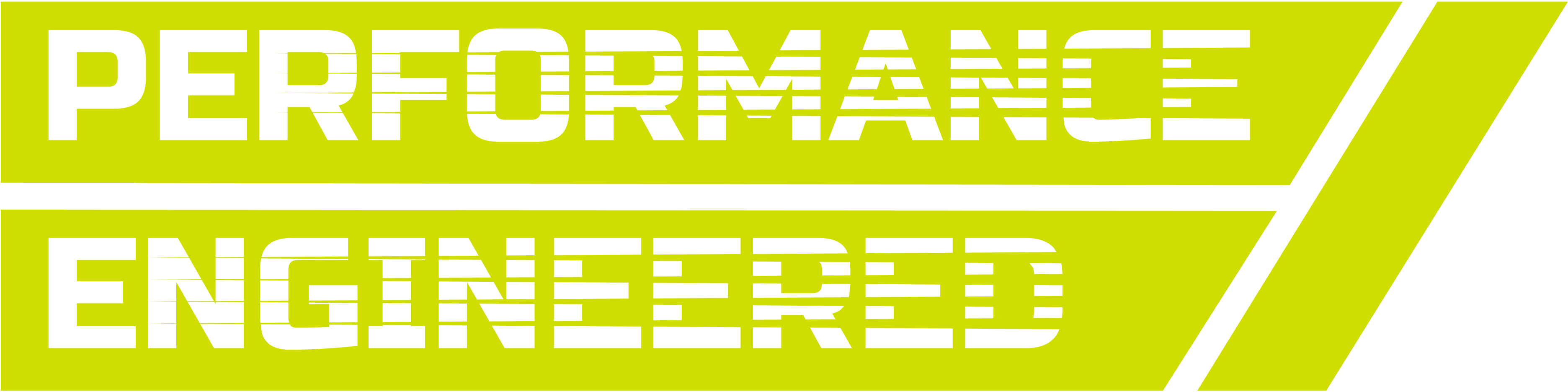 Performance engineered logo